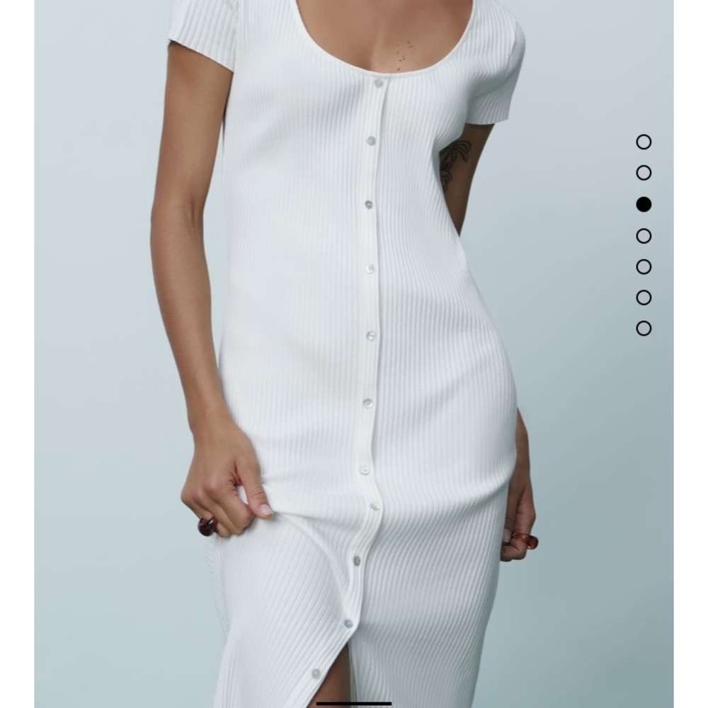 White Midi Dress